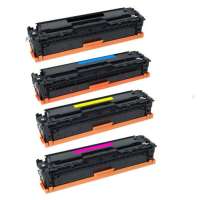 Compatible HP 410X toner cartridges, 4 pack