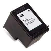 Remanufactured HP 62, C2P04AN ink cartridge, black