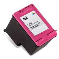 Remanufactured HP 62, C2P06AN ink cartridge, tri-color
