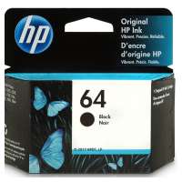 Genuine OEM HP N9J90AN (HP 64) inkjet cartridge - black