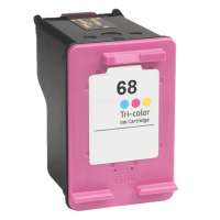 Remanufactured HP 7FP20TN (HP 68) inkjet cartridge - color