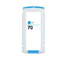 Remanufactured HP 70, C9458A ink cartridge, blue