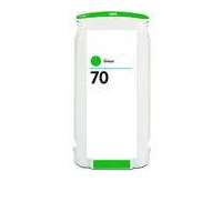Remanufactured HP 70, C9457A ink cartridge, green