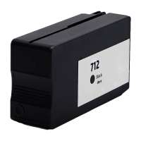 Remanufactured HP 3ED71A (712XL) inkjet cartridge - high capacity black