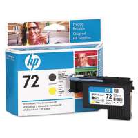 Genuine OEM Original HP C9384A (HP 72) inkjet printhead - matte black/yellow