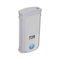 Remanufactured HP F9J67A (728XL) inkjet cartridge - high capacity cyan