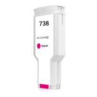 Remanufactured HP 498N6A (738 130-ml) inkjet cartridge - magenta