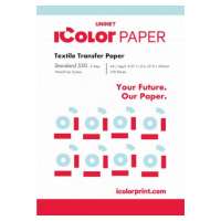 iColor Standard 550 2 Step -A- Transfer Media for Light andamp; Dark Textiles -A4 Leg- 8.27 in x 14 in (210 x 356mm) (Requires -B- adhesive media) - includes 100 pcs