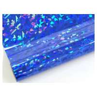 iColor Hot Stamping Foil - Blue Glitter 12.5 in x 20 ft (318mm x 6.1m) Roll - includes 1 roll