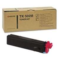 Kyocera Mita TK-502M original toner cartridge, 8000 pages, magenta