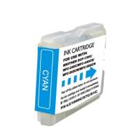 Compatible Brother LC51C ink cartridge, cyan