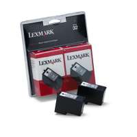 Lexmark 32, 18C0533 OEM ink cartridges, 2 pack