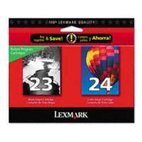 Lexmark 23, 24, 18C1571 OEM ink cartridges, 2 pack