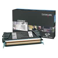 Lexmark C5222KS original toner cartridge, 4000 pages, black