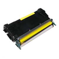 Remanufactured Lexmark C5222YS toner cartridge, 3000 pages, yellow