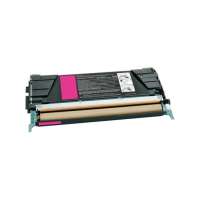 Remanufactured Lexmark C734A2MG toner cartridge, 6000 pages, magenta