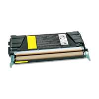 Remanufactured Lexmark C734A2YG toner cartridge, 6000 pages, yellow