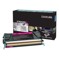 Lexmark X746A4MG original TAA toner cartridge, 7000 pages, magenta