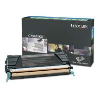 Lexmark X746H4KG original TAA toner cartridge, 12000 pages, black