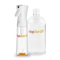 MagicDust-Off Spray - Anti-Static Fine Powder Remover for DTF and MagicInk Transfers - includes both the Mister Spray Bottle and 500ml MagicDust-Off Spray Liquid (for 150 T-Shirts)