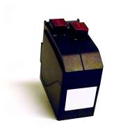 Compatible Neopost 4105243U postage meter ink cartridge, fluorescent red