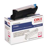 Okidata 43460202 original toner cartridge, 15000 pages, magenta