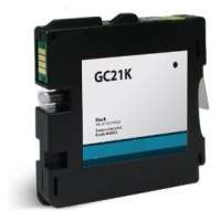Best value printer ink cartridge compatible for Ricoh 405532 (GC21BK) - black