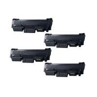 Compatible Samsung MLT-D118L toner cartridges - black - 4-pack