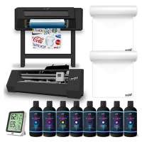 UVDTF Genesis VX Printer QUAD PRINTHEAD System (includes Software, 4 Genesis Printheads, UVDTF Films, Specialty Films (Gold/Silver), UVDTF Inks and Varnish, Genesis Cutter, Genesis Laminator, Training and Onboarding)