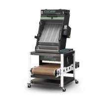 Vastex PTF-100 Shaking Unit With Rolling Stand and D100 Conveyor Dryer