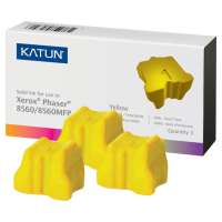 Compatible Xerox 108R00725 solid ink sticks - 3 yellow
