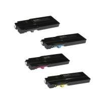 Compatible Xerox 106R03524 / 106R03526 / 106R03527 / 106R03525 toner  cartridges - Pack of 4